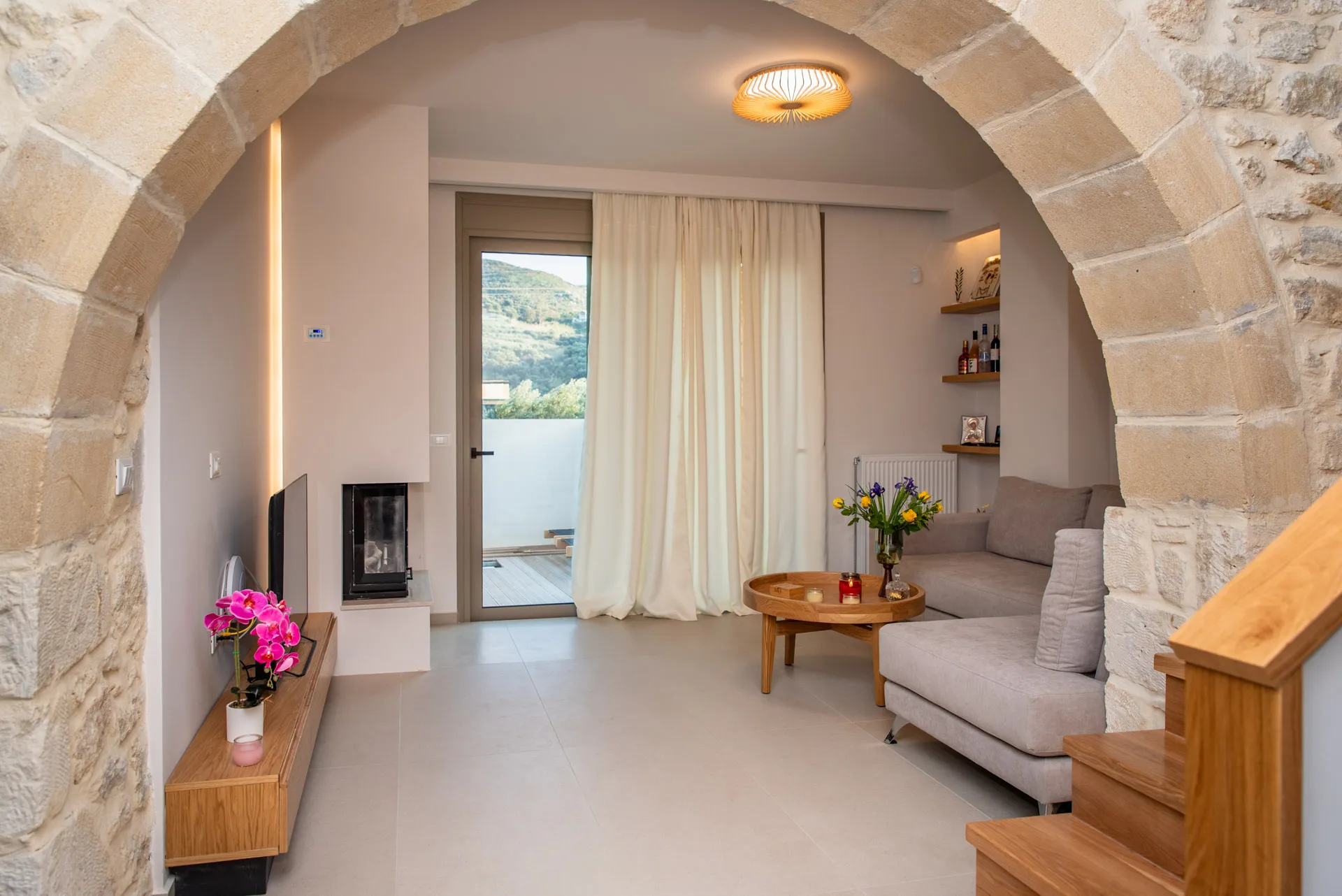 Villa entrance